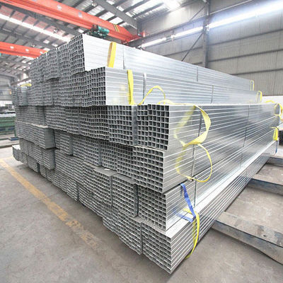 Überlegene Korrosionsbeständigkeit 0,12 mm-6 mm Dicke Heißdip Galvanized Quadrat Stahlrohr und Rohr GI mit ROHS-Zertifikat