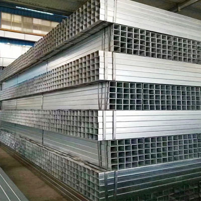 Überlegene Korrosionsbeständigkeit 0,12 mm-6 mm Dicke Heißdip Galvanized Quadrat Stahlrohr und Rohr GI mit ROHS-Zertifikat
