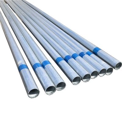 73 mm galvanisiertes Stahlrohr für Biegearbeiten Strenge Prüfungen und Gewährleistung der Produktion