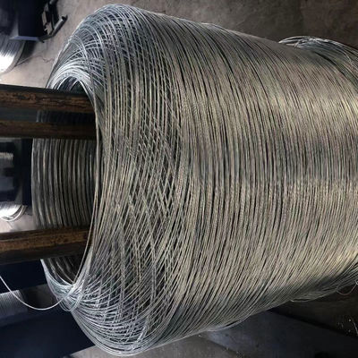 Gewährleistung 8 mm Durchmesser galvanisierter Stahldraht mit Schleifdraht und Elektro-galvanisierter Technik