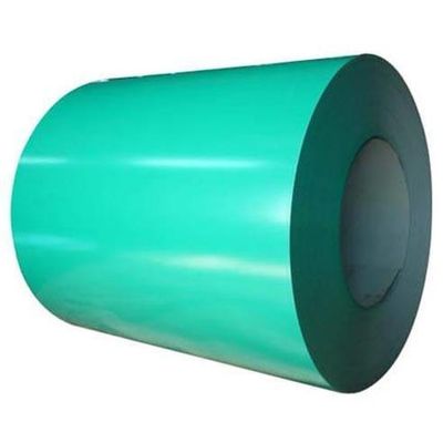 Dicke Farbbeschichtete PPGI-Stahlspule in beliebten Farben mit Toleranz ± 1% und Breite 600-1250 mm