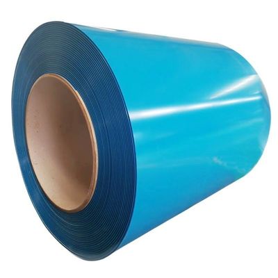 Sicherungsmaterial PPGI Spulen Farbbeschichtete Stahlspule RAL9002/9006 mit Breite 600-1250mm und Z121-Z180 Beschichtung