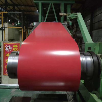 Material Verzinkte farbbeschichtete Stahlspule mit Biegeverarbeitungsdienst und Breite 600-1250 mm