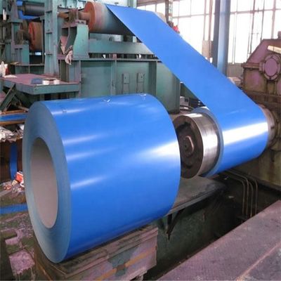 Farbbeschichtete, vorgefärbte galvanisierte Stahlspulen für die Stanzverarbeitung und Länge 600-12000 mm