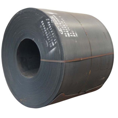 JIS-Standard Q195 Q215 Q235 Q255 Q275 Q355 Ss400 Warmgewalzte Kohlenstoffstahlspule mit Stanzbearbeitung