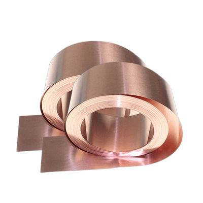 Nichtlegierte Kupferstreifen Kupferspirale 8 mm Rohstoffe mit anpassbarer Breite