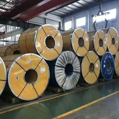 201 304 316 409 410 430 Edelstahlspule ASTM 405 Breite 10-2000mm für OEM-Anpassungen für heiße Produkte Stahlgrad 310S