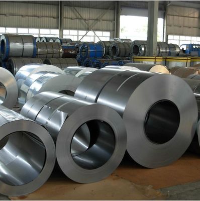 Galvanisierter Carbonstahlstreifen mit anpassbarer Breite 9,8-850 mm und Beschichtung Z41-Z60