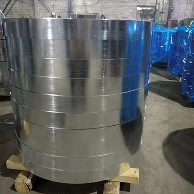 Galvanisierter Carbonstahlstreifen mit anpassbarer Breite 9,8-850 mm und Beschichtung Z41-Z60