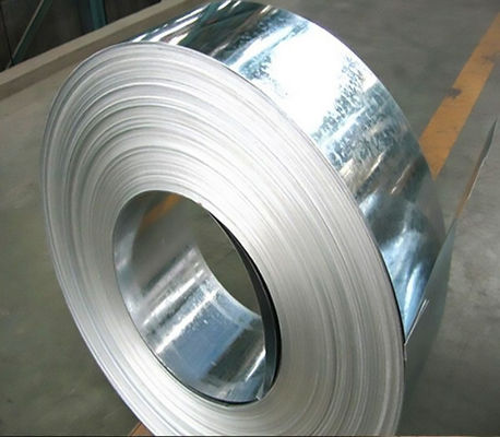 Regelmäßiger Spangeltyp, benutzerdefinierte Größe 0,6 mm Galvanized Steel Striped Coil zur Herstellung kleiner Werkzeuge