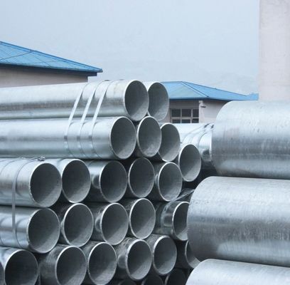 Vollhard galvanisierte Stahlrunden Rohr mit strengen Tests und Gewährleistung von basierend auf Kaltgewalztechnik