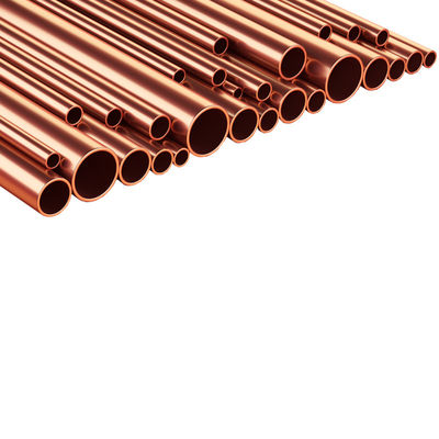 Erschwingliche Kupferrohre mit Länge 1-12 oder nach Kundenwunsch und Außendurchmesser 0,3 mm-80 mm