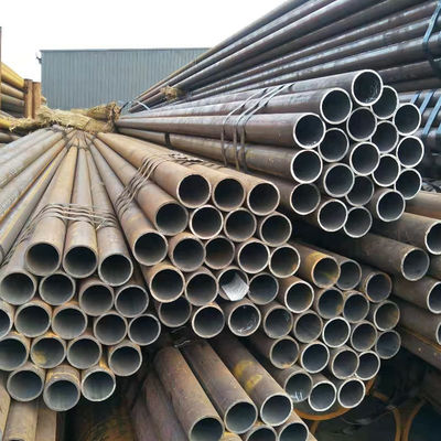 Schnittverarbeitungsdienst Q195 Q215 Q235 SS400 S235 en8 Kohlenstoffstahl nahtloses Rohr mit ASTM-Standard