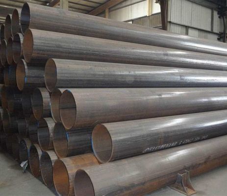 Nicht geöltes Verarbeiten OEM Custom Q195 Q215 Q235 SS400 S235 astm 4130 Kohlenstoffstahl nahtloses Rohr mit Stanz