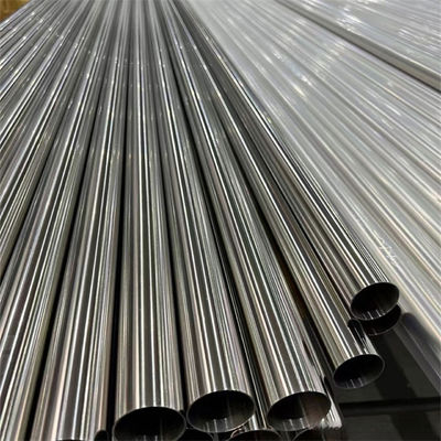 Zollfrei 201 304 304L 316 316 316L 410 430 ASTM geschweißtes rundes Rohr aus Edelstahl mit Guss und Außendurchmesser von 12 mm