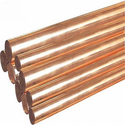 Kupfer-Rohr mit 8 mm-Dias-Kupferstange mit Stanzverarbeitungsdienst