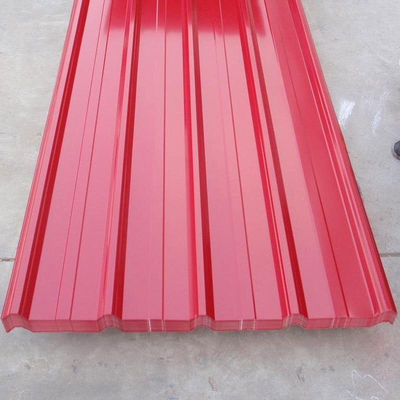 Anpassung von mittelharten gewölbten Galvalum-Stahlplatten mit BIS-Zertifikat und verschiedenen Größen