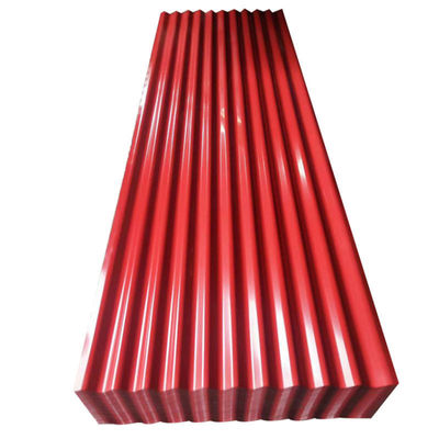 Material DX51D Galvanisiertes Wellstahlblech zur Herstellung von Wellblechen