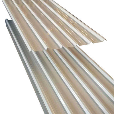 Verschiedene Farben Sortiment Farbbeschichtet Galvanisiertes Wellstahlblech Länge 1400-1799mm Individuell von KS zertifiziert