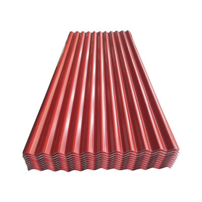 Anpassung Galvanisierter 10 Gauge Wellstahlblech mit RAL-Farbe und Dicke 0,14-0,20MM