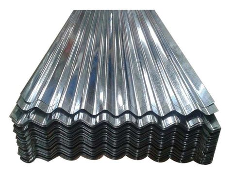 GB-Standard 0,12-1,2 mm * 600-1250 mm Dicke 4x8 Galvanisiertes Wellstahldachblatt für strenge Sicherheitstests