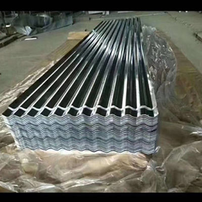 Herstellung von Regelmäßigen Spangelschichten, galvanisiert, gewölbten Metalldachblechen mit Stanzverarbeitung