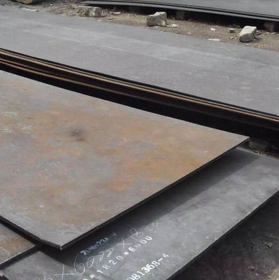 Schleuderei und Verarbeitung galvanisierter Q195 Q215 Q235 Q255 Q275 A36 S235JR Leichte Kohlenstoffstahlplatte mit und Service