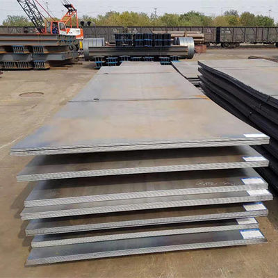Schleuderei und Verarbeitung galvanisierter Q195 Q215 Q235 Q255 Q275 A36 S235JR Leichte Kohlenstoffstahlplatte mit und Service