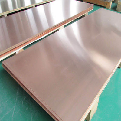 Nichtlegierte Kupferplatte C1100 mit einer Dicke von 0,1 mm und einer Breite von 20-2500 mm für eine Mindestbestellung von einer Tonne