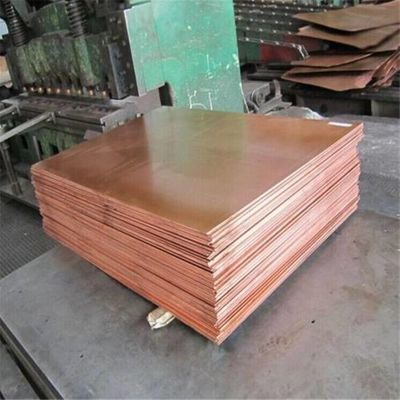 Billige Kupferplatte C12000 mit Cu Min 99% Mindestbestellung von einer Tonne Breite 20-2500mm