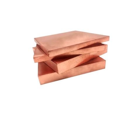 Stärke 2 mm Kupferplatte Nichtlegierte Anodisierung Bürsten Sandblasen
