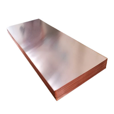 Hohe Reinheit Cu Min 99% Platte für B2B-Einkaufseffizienz Breite 50mm~2500mm