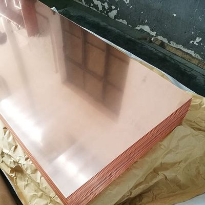 0.3mm~100mm Dicke Festigkeit Kupferplatte für die Dekorationsindustrie