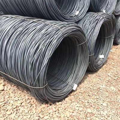 Q195 Q235 Q345 Spezielles freischneidendes Stahl 5,5 mm 6,5 mm warmgewalzt SAE 1008 Kohlenstoffstahl Drahtstange Spirale