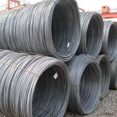 Q195 Q235 Q345 Spezielles freischneidendes Stahl 5,5 mm 6,5 mm warmgewalzt SAE 1008 Kohlenstoffstahl Drahtstange Spirale