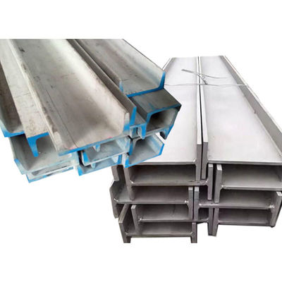 Längen angepasst, warmgewalzt, galvanisiert, H-Strahl SS540 S235 S275 S355 A36 A572 G50 G60 für die Stahlkonstruktion