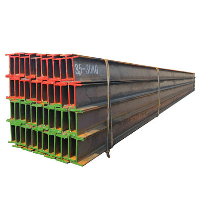 JIS G3101 EN10025 ASTM A36 ASTM A572 ASTM A992 H-Strahlen aus Standardlegiertem Stahl mit Flanschdicke nach Kundenbedarf