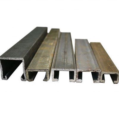 Hohe Steifigkeit Perforierter C-Kanalprofil 50-400 mm oder individuell