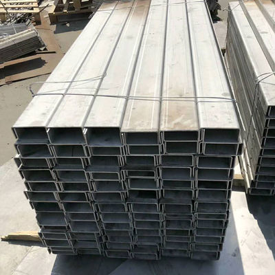 Hohe Steifigkeit Perforierter C-Kanalprofil 50-400 mm oder individuell