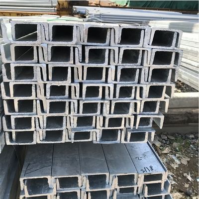 Warmgewalztes C-Kanal-Bauwerk aus Stahl für Vorhangwandtechnik und Strukturanwendungen